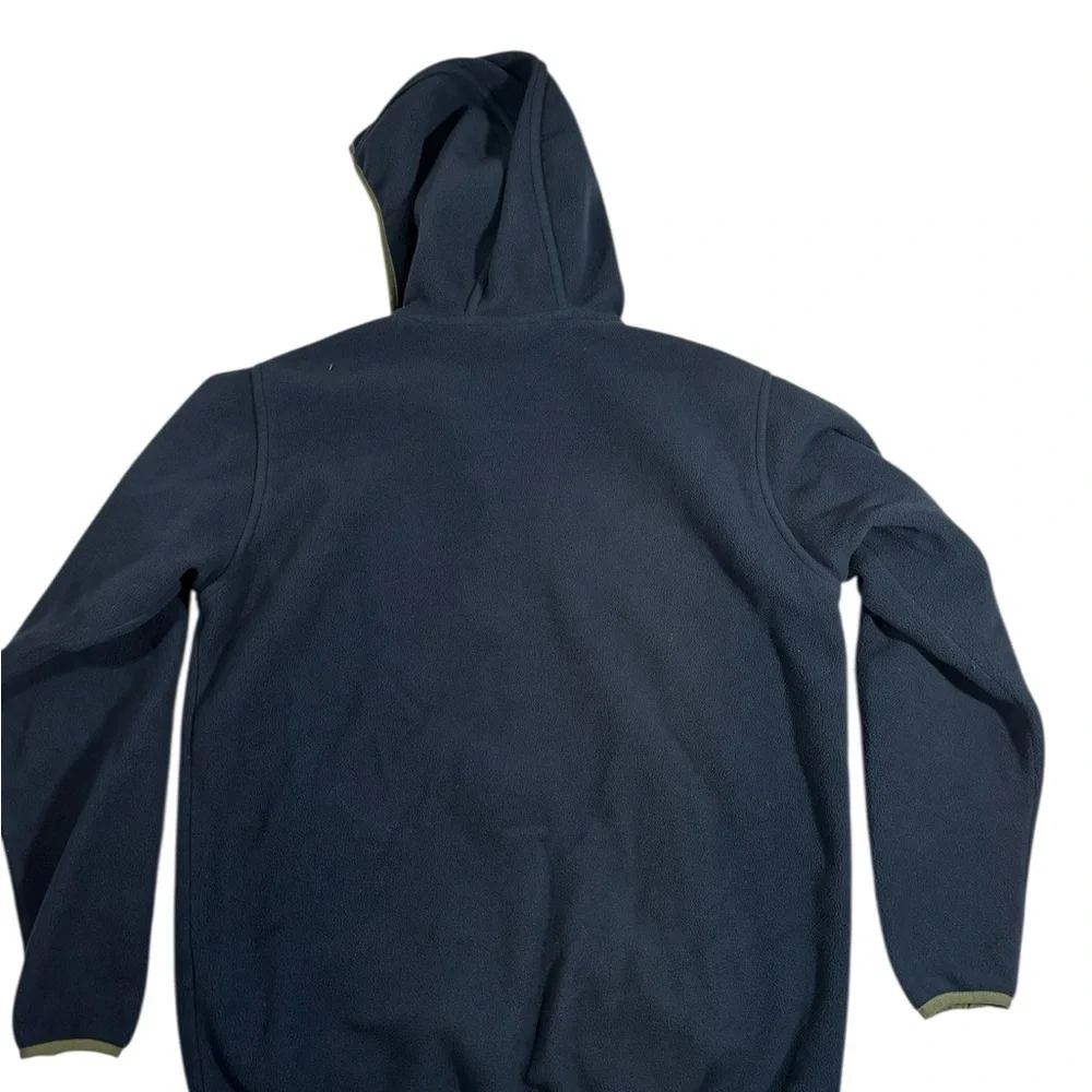 Lands’ End Fleece Coat Size L Kid or Small Adult Gorpcore Fishermancore Layer